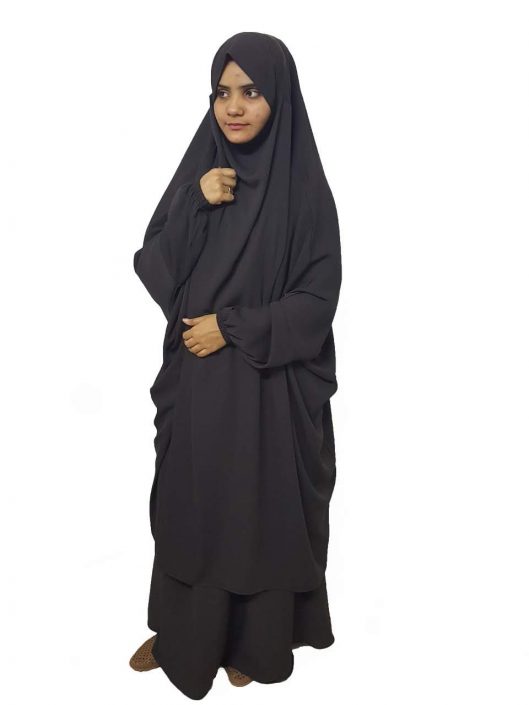 two-piece-jilbab-elastic-sleeves
